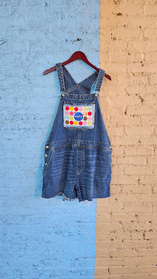 Billy Strings Upcycled Overalls size XL