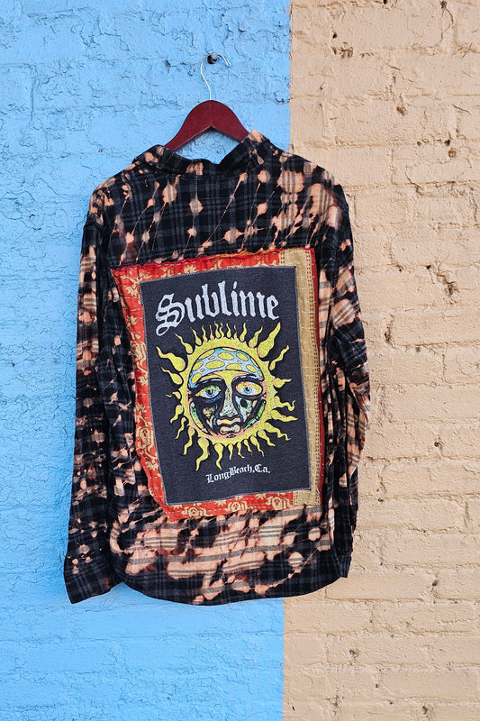 Sublime Bleached Flannel size XL