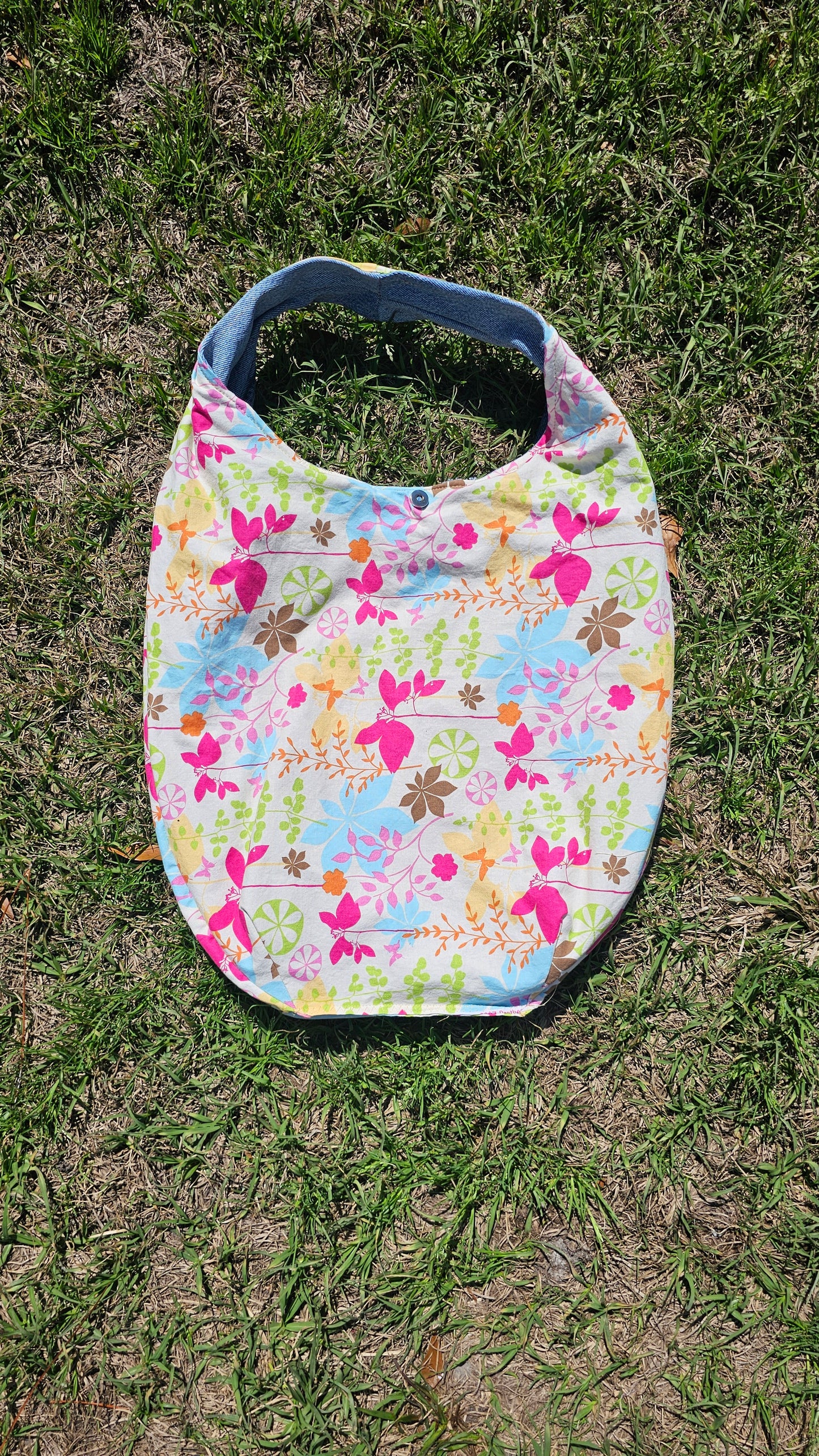 Lucky brand Denim Hobo Bag 1327