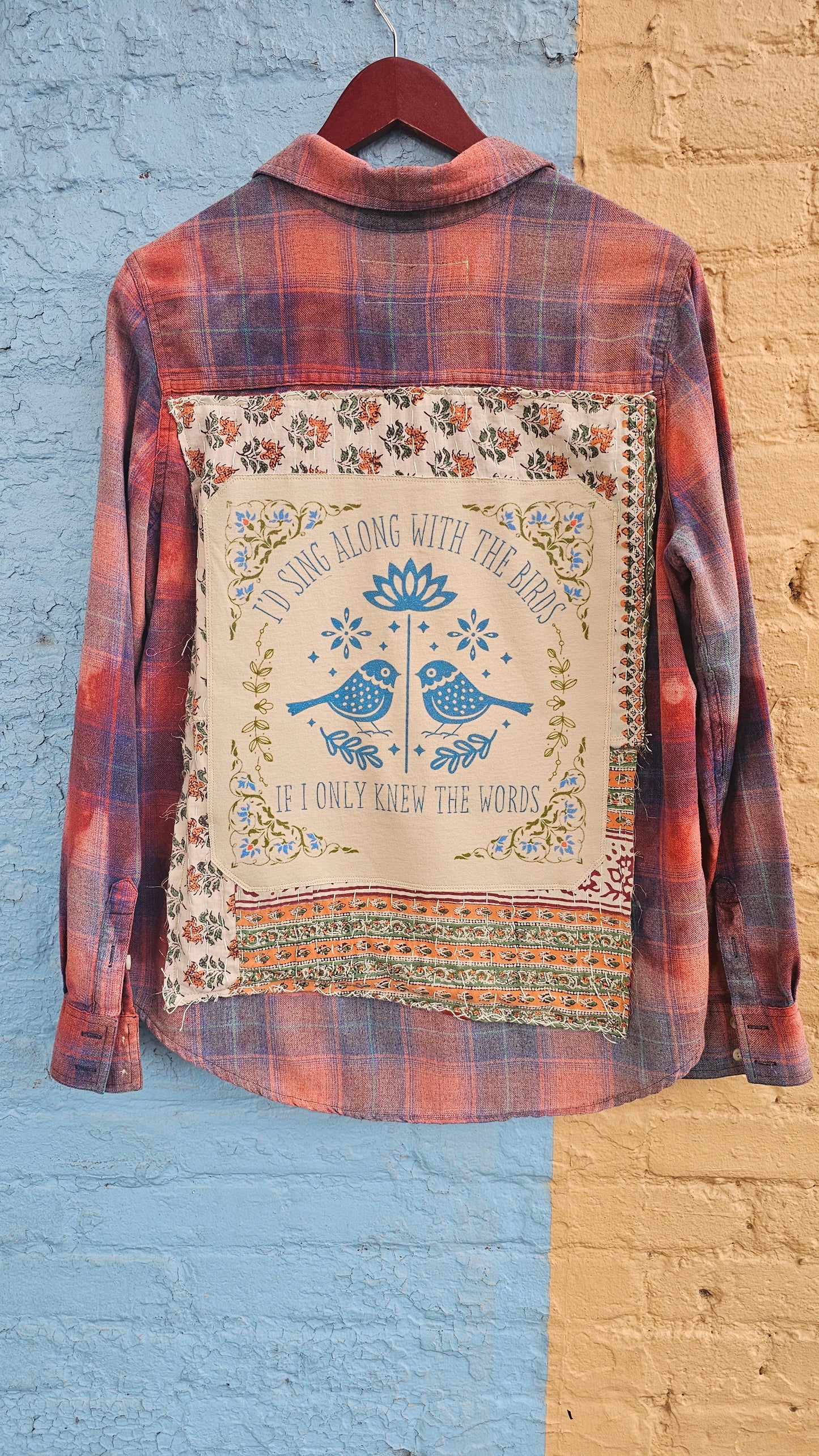 Gild the Lily Billy Strings Bleached Flannel size Large