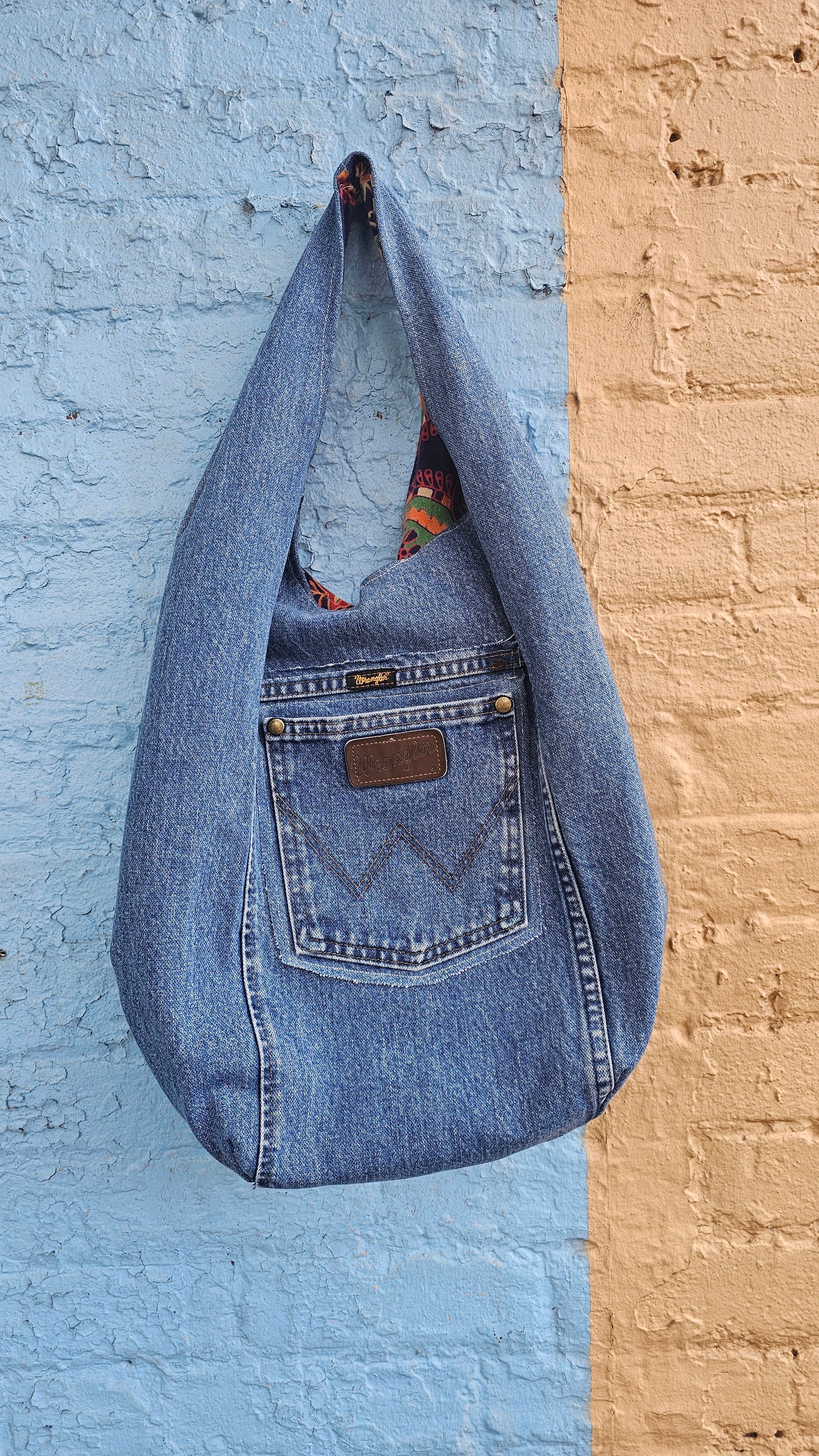 Wrangler Denim Hobo Bag