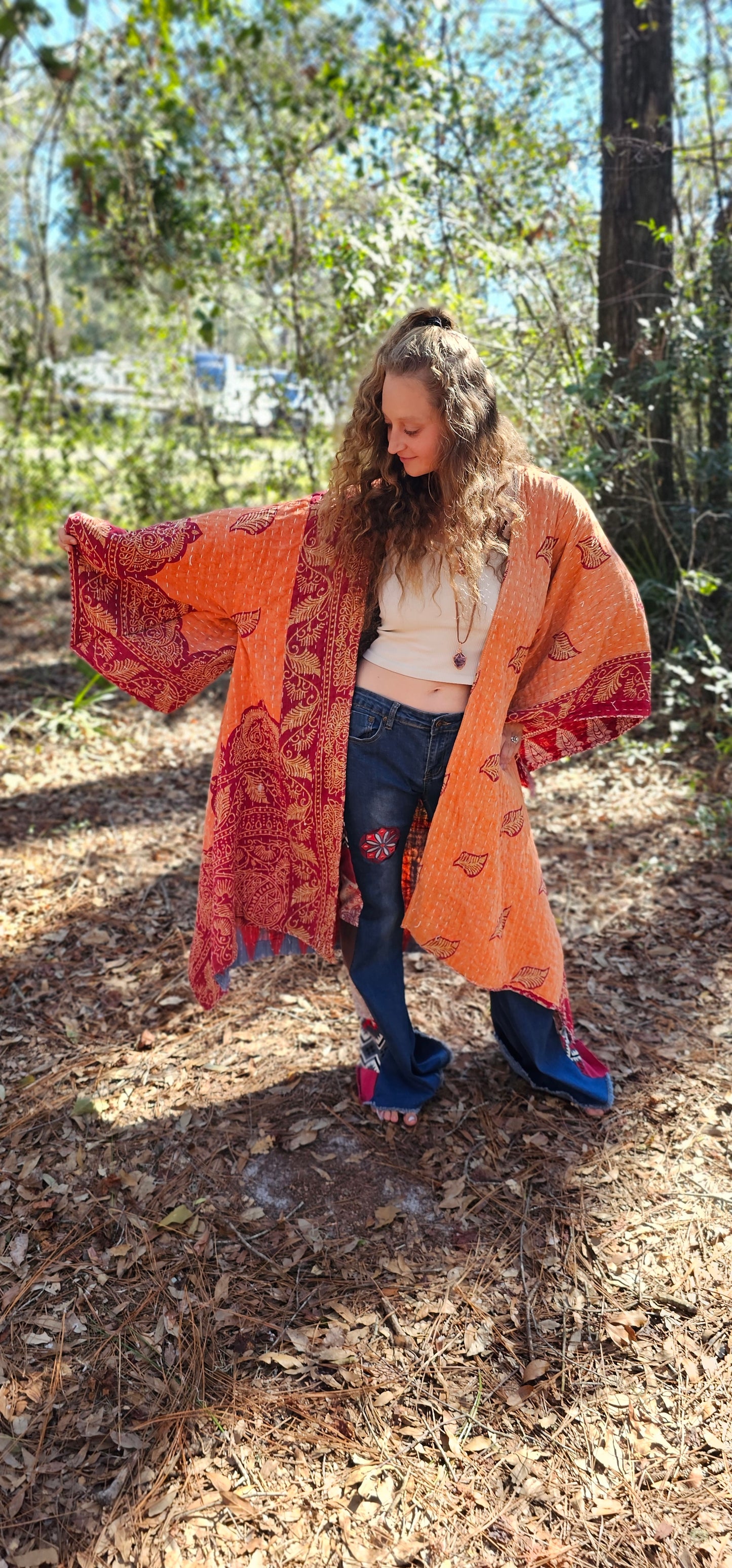 The Jordan Kantha Kimono