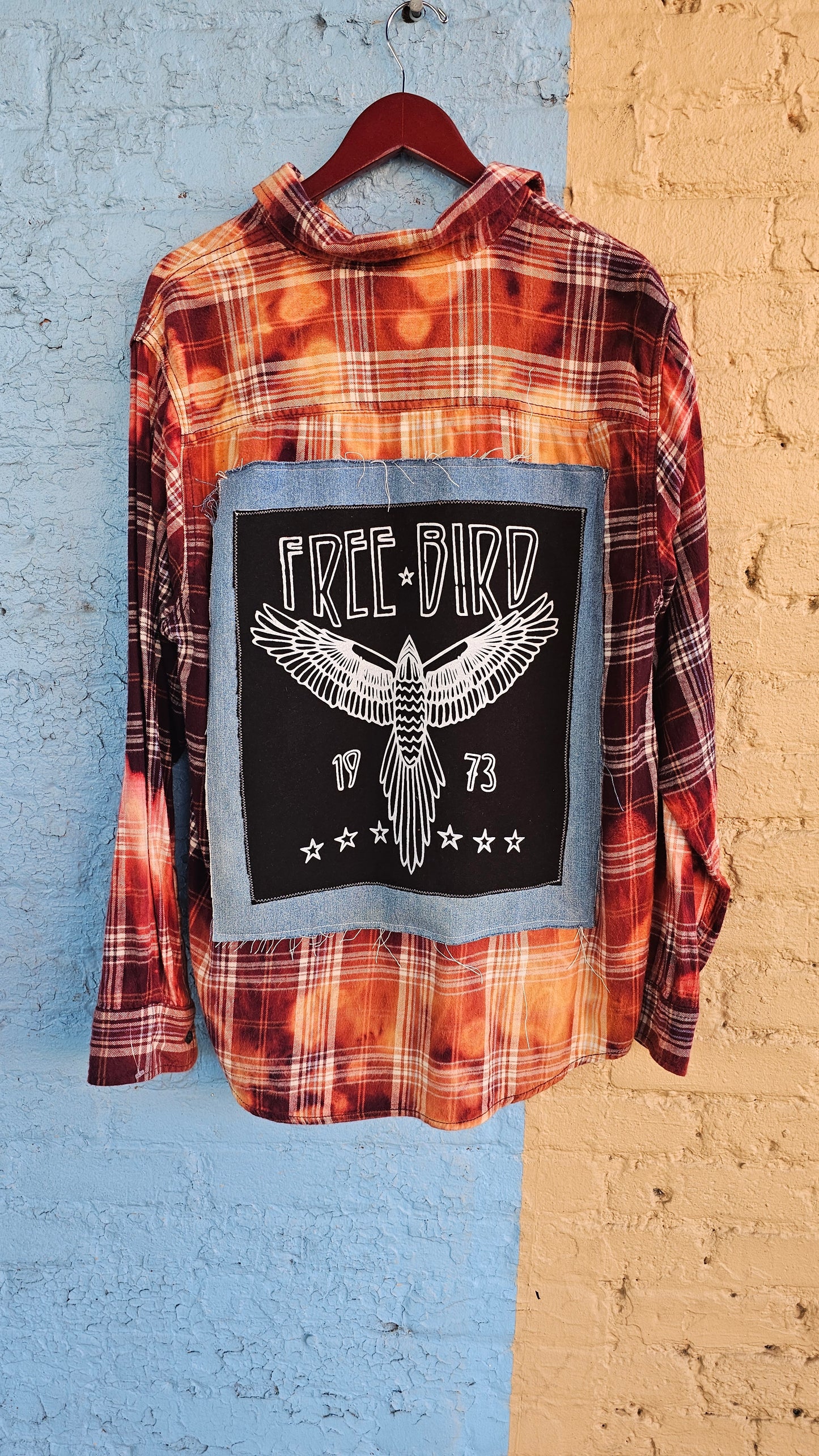Freebird Bleached Flannel size XL