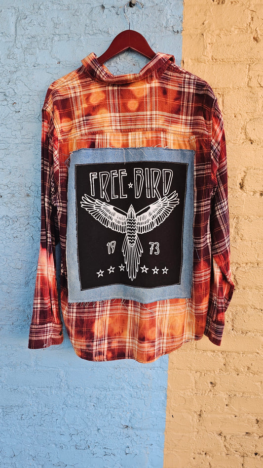 Freebird Bleached Flannel size XL